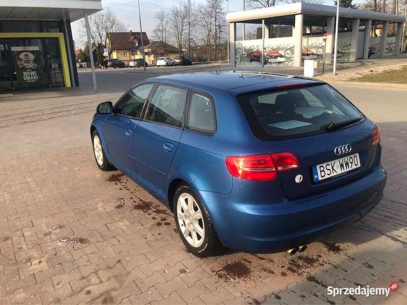 Niebieski Używany 2008 Audi A3 Hatchback | 13 500 zł (Dobra cena) - Obraz 1/4