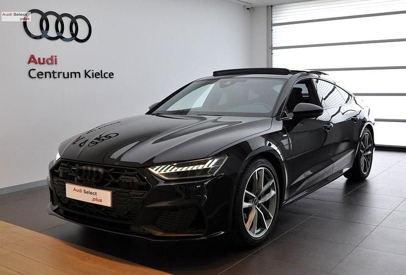 Czarny Używany 2024 Audi A7 S-Line Hatchback | 299 980 zł - Obraz 1/4