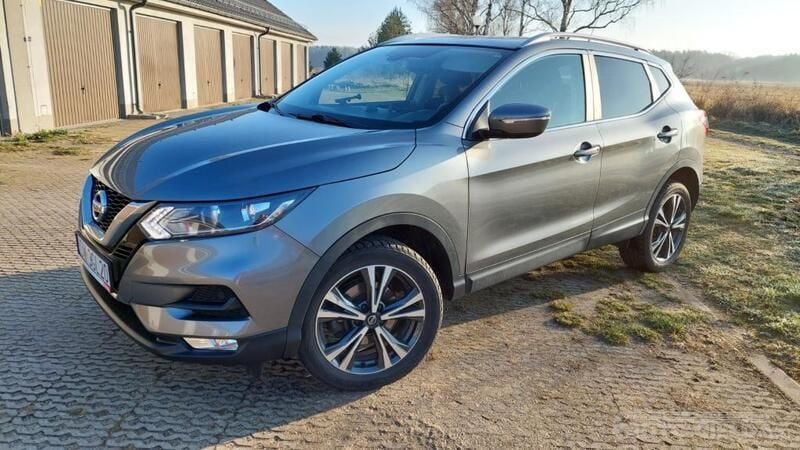 Szary Używany 2019 Nissan Qashqai SUV | 69 900 zł (Dobra cena) - Obraz 1/4