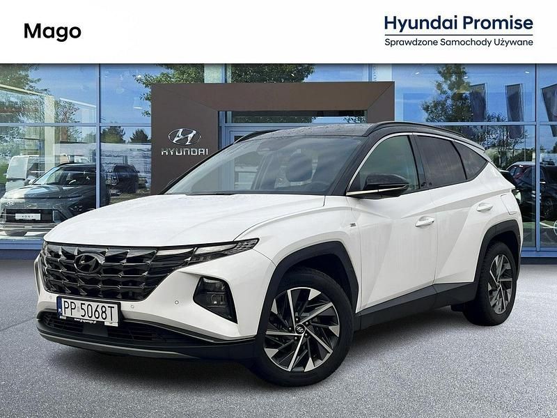 Biały Używany 2024 Hyundai Tucson SUV | 129 900 zł (Drogi) - Obraz 1/4