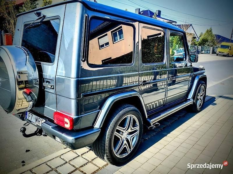 Szary Używany 2007 Mercedes G500 SUV | 205 000 zł - Obraz 1/4
