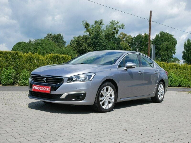 Szary Używany 2017 Peugeot 508 Allure Sedan/Limuzyna | 46 900 zł (Dobra cena) - Obraz 1/4