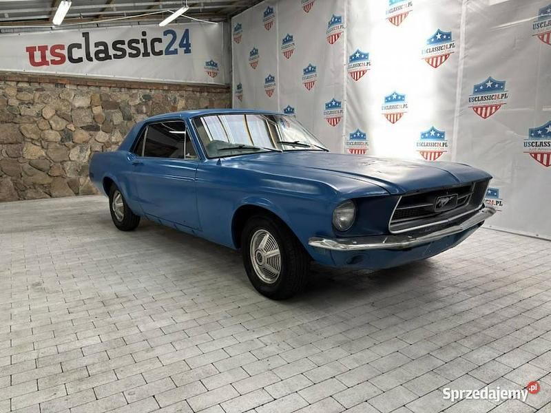 Niebieski Używany 1968 Ford Mustang Coupe | 34 800 zł - Obraz 1/4