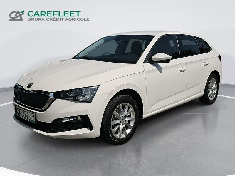Biały Używany 2020 Skoda Scala Ambition Hatchback | 54 200 zł (Dość drogi) - Obraz 1/4