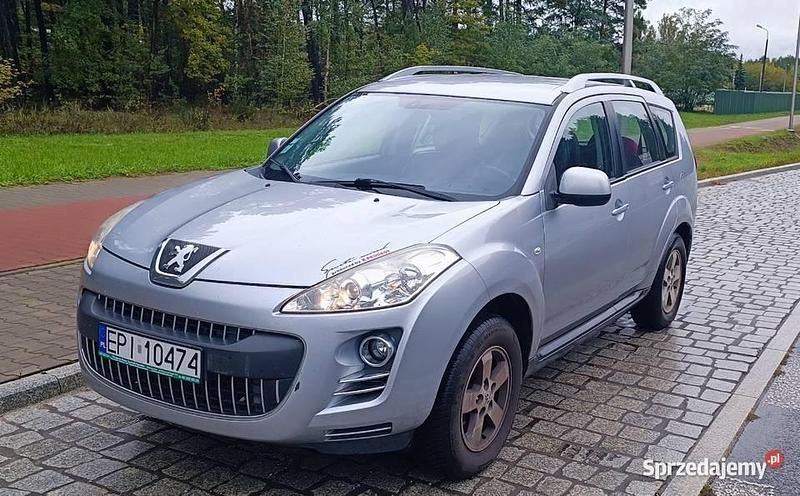 Szary Używany 2010 Peugeot 4007 SUV | 19 000 zł - Obraz 1/4