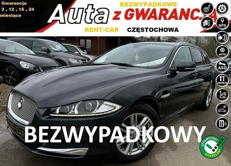 Inny (metalik) Używany 2012 Jaguar XF Sedan/Limuzyna | 31 900 zł - Obraz 1/4