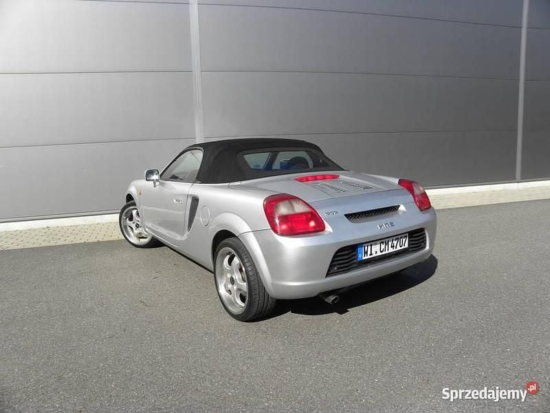 Srebrny Używany 2000 Toyota MR2 Kabriolet | 22 999 zł - Obraz 1/4