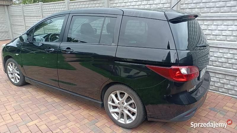 Czarny Używany 2011 Mazda 5 Exclusive Minivan | 17 200 zł (Dobra cena) - Obraz 1/4
