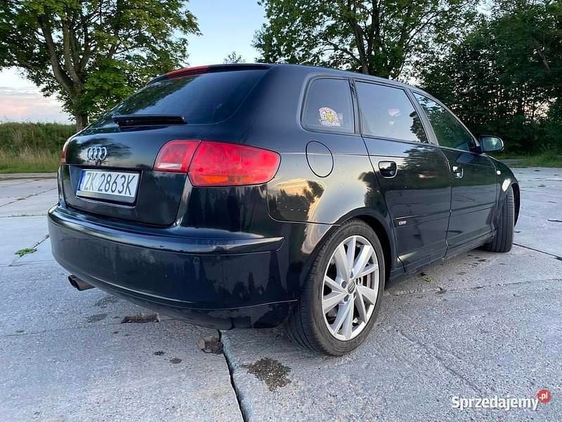 Używany Audi A3 S-Line 2005 Czarny Hatchback