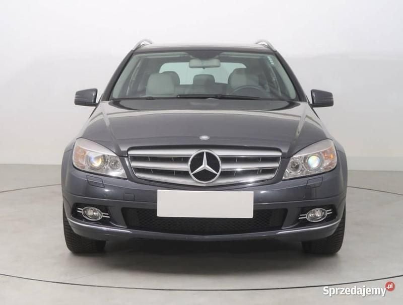 Czarny Używany 2008 Mercedes C200 Kombi | 27 999 zł (Uczciwa cena) - Obraz 1/4