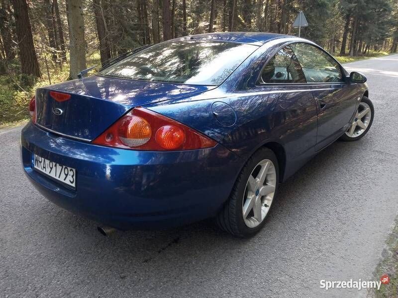 Niebieski Używany 1999 Ford Cougar Coupe | 14 900 zł - Obraz 1/4