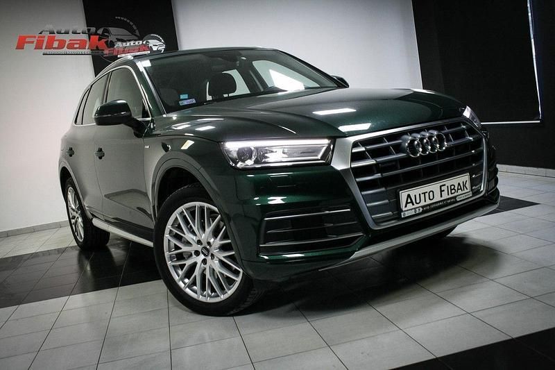Zielony Używany 2017 Audi Q5 S-Line SUV | 109 900 zł (Dość drogi) - Obraz 1/4