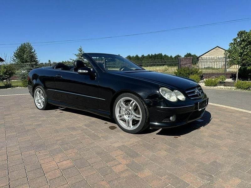 Używany Mercedes CLK55 AMG AMG 367 KM (269 kW) 2006 Czarny Kabriolet