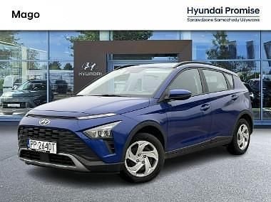 Niebieski (metalik) Używany 2023 Hyundai Bayon SUV | 62 000 zł (Dobra cena) - Obraz 1/4