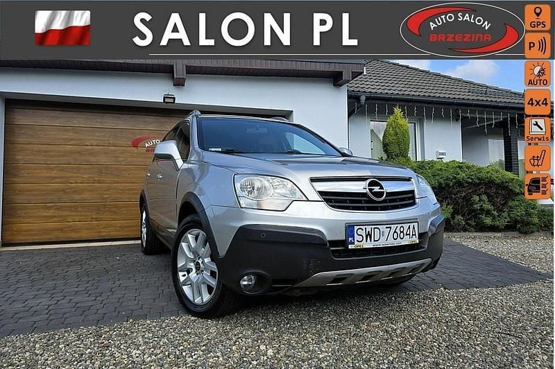 Srebrny Używany 2008 Opel Antara SUV | 19 900 zł (Uczciwa cena) - Obraz 1/4