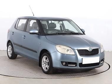 Używany Skoda Fabia 80 KM (58 kW) 2009 Niebieski Hatchback
