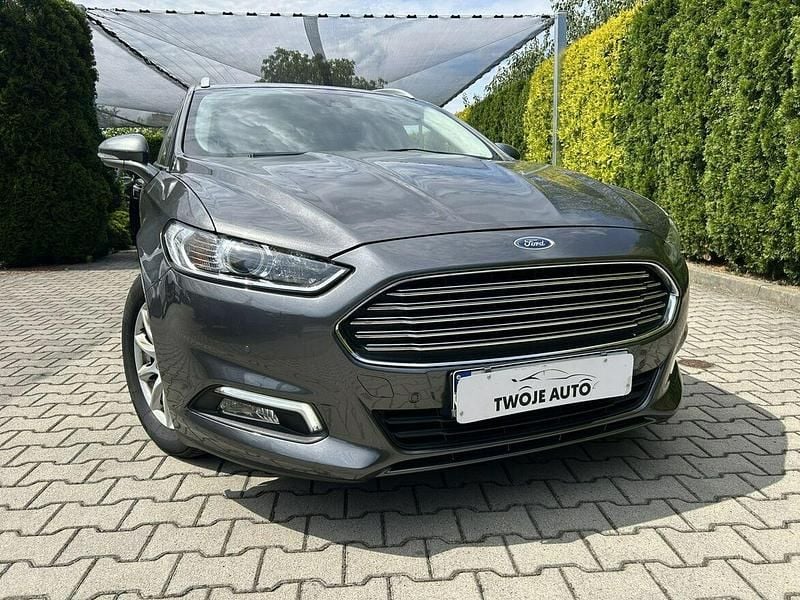 Szary Używany 2018 Ford Mondeo Kombi | 54 900 zł (Uczciwa cena) - Obraz 1/4