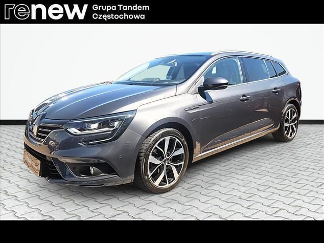 Srebrny (jasnoszary) Używany 2020 Renault Mégane GrandTour Intens Kombi | 56 900 zł (Dość drogi) - Obraz 1/4