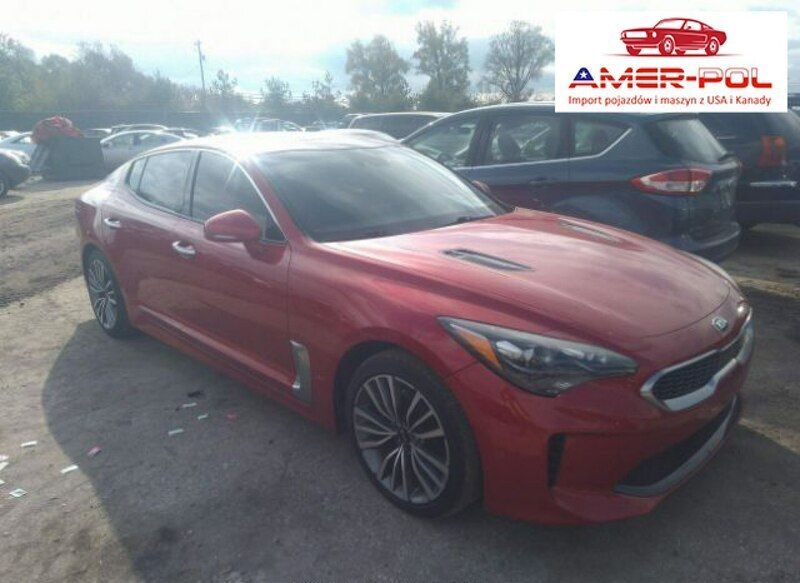 Czerwony Używany 2019 Kia Stinger Premium Sedan/Limuzyna | 106 000 zł - Obraz 1/4