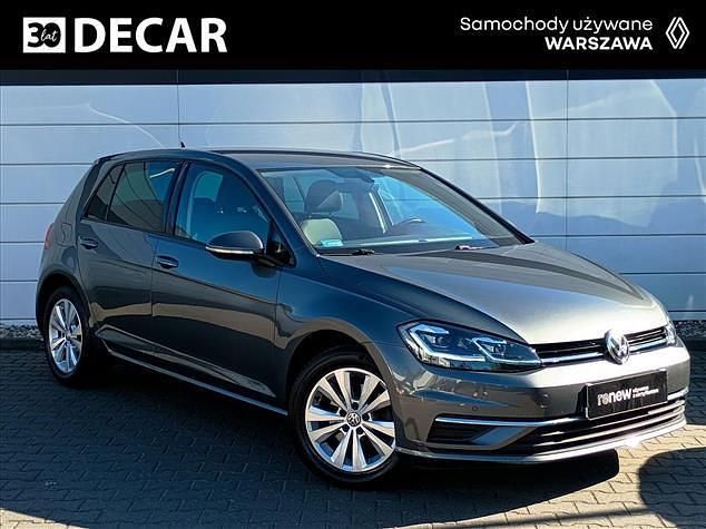 Beżowy Używany 2019 VW Golf VII Highline Hatchback | 69 900 zł (Uczciwa cena) - Obraz 1/4