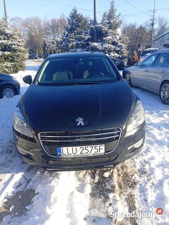 Czarny Używany 2011 Peugeot 508 Sedan/Limuzyna | 24 900 zł (Drogi) - Obraz 1/4