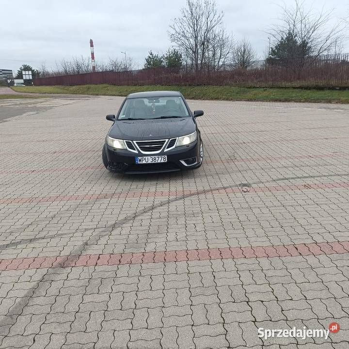 Czarny Używany 2008 Saab 9-3 Sedan/Limuzyna | 11 500 zł (Uczciwa cena) - Obraz 1/4