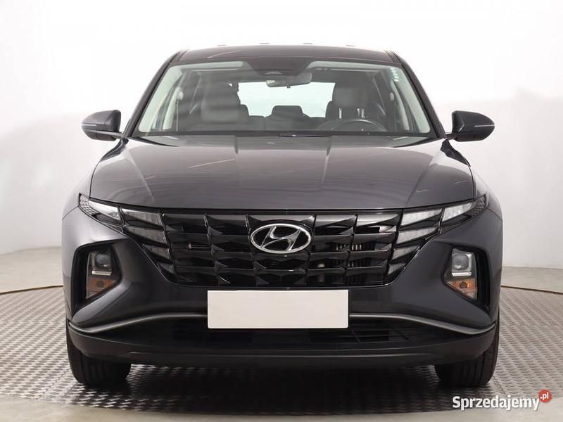 Szary Używany 2021 Hyundai Tucson SUV | 94 999 zł (Uczciwa cena) - Obraz 1/4