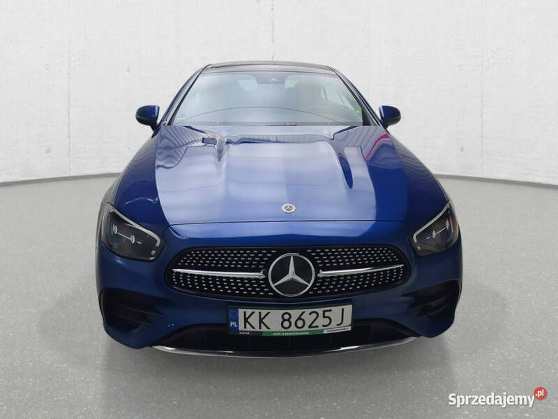 Niebieski Używany 2023 Mercedes E200 Coupe | 193 504 zł (Dość drogi) - Obraz 1/4
