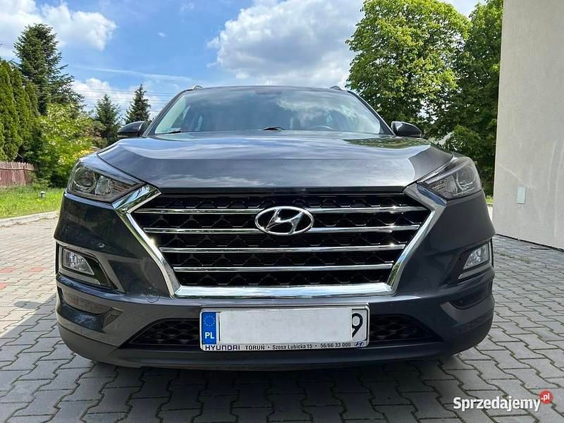 Szary Używany 2020 Hyundai Tucson SUV | 78 900 zł (Dobra cena) - Obraz 1/4