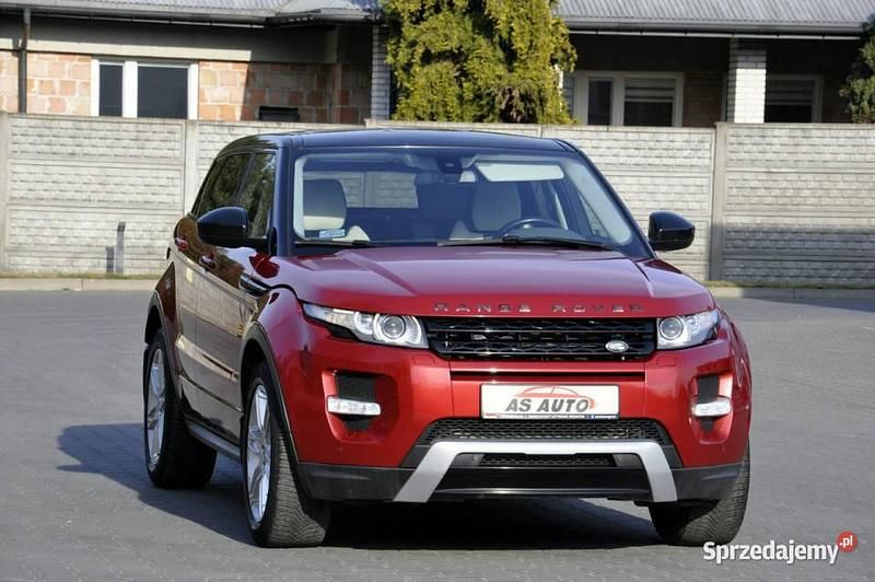 Czerwony Używany 2014 Land Rover Range Rover evoque SUV | 53 900 zł (Uczciwa cena) - Obraz 1/4