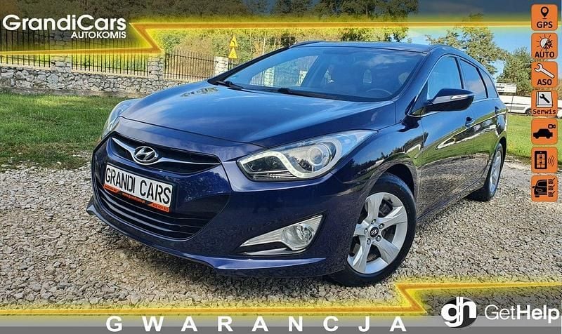 Niebieski Używany 2012 Hyundai i40 GO! Kombi | 33 999 zł (Dość drogi) - Obraz 1/4