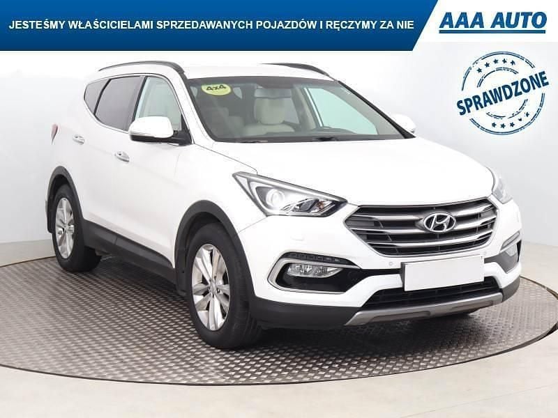 Biały Używany 2016 Hyundai Santa Fe SUV | 82 999 zł (Uczciwa cena) - Obraz 1/4