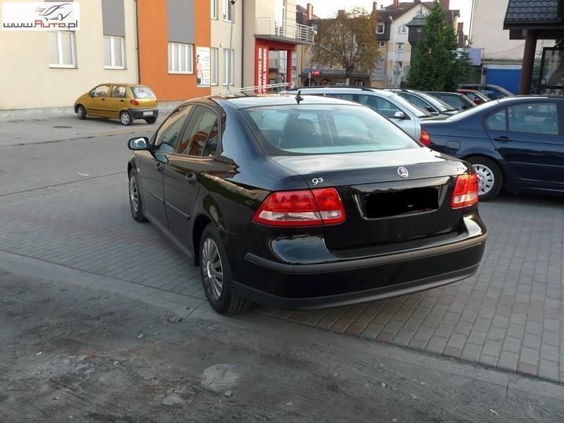 Używany Saab 9-3 125 KM (91 kW) 2004 Czarnymetallic Sedan/Limuzyna