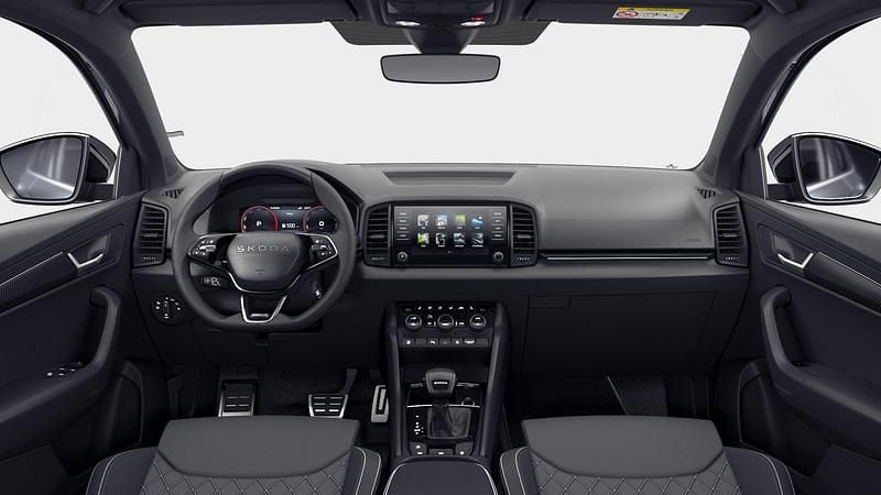 Szary graphite metalizowany Nowe 2026 Skoda Karoq SportLine SUV | 175 000 zł (Super Cena) - Obraz 1/1