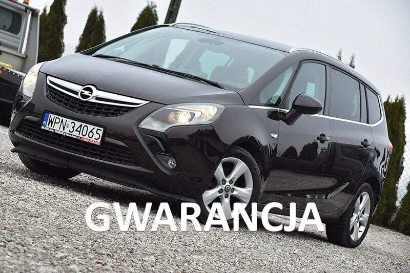 Brązowy Używany 2013 Opel Zafira Minivan | 27 900 zł (Uczciwa cena) - Obraz 1/4