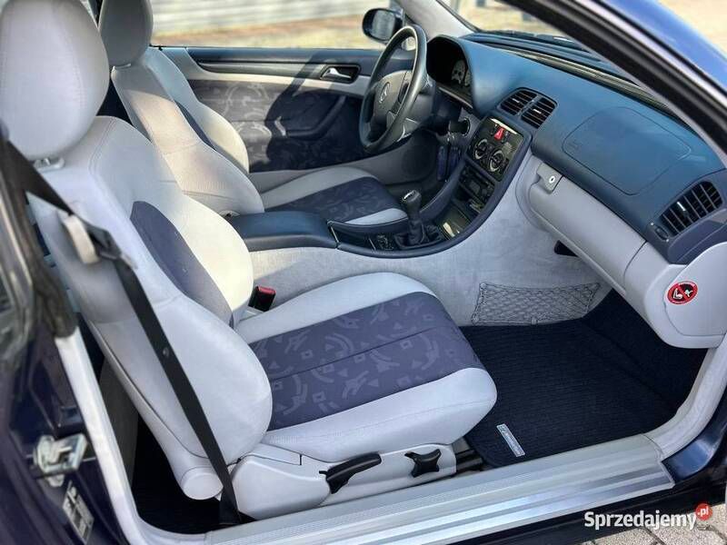 Używany Mercedes CLK200 1999 Granatowy Coupe