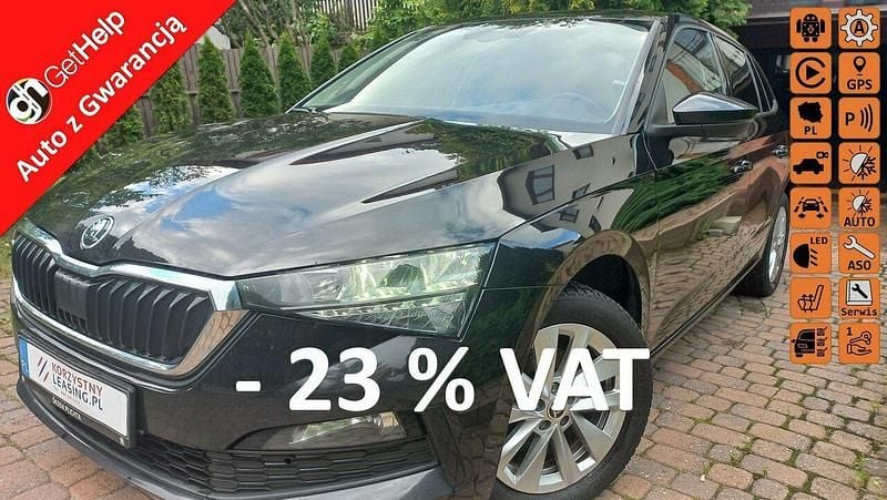 Czarny Używany 2023 Skoda Scala Hatchback | 59 900 zł (Uczciwa cena) - Obraz 1/4