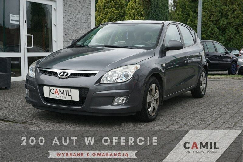 Grafitowy (metalik) Używany 2008 Hyundai i30 Hatchback | 10 600 zł (Drogi) - Obraz 1/4