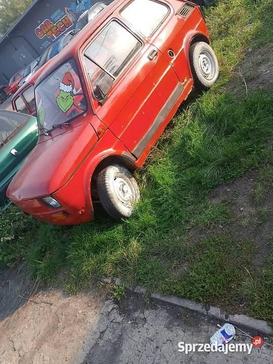 Bordowy Używany 1984 Fiat 126 Hatchback | 1500 zł - Obraz 1/4