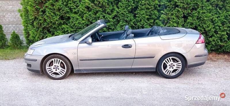 Szary Używany 2003 Saab 9-3 Cabriolet Kabriolet | 16 000 zł - Obraz 1/4