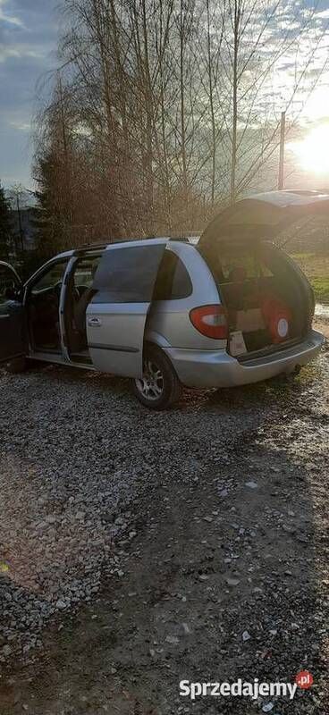 Srebrny Używany 2003 Dodge Grand Caravan Minivan | 5000 zł - Obraz 1/4