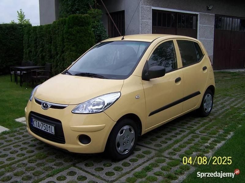 Żółty Używany 2008 Hyundai i10 Hatchback | 6900 zł (Dość drogi) - Obraz 1/4