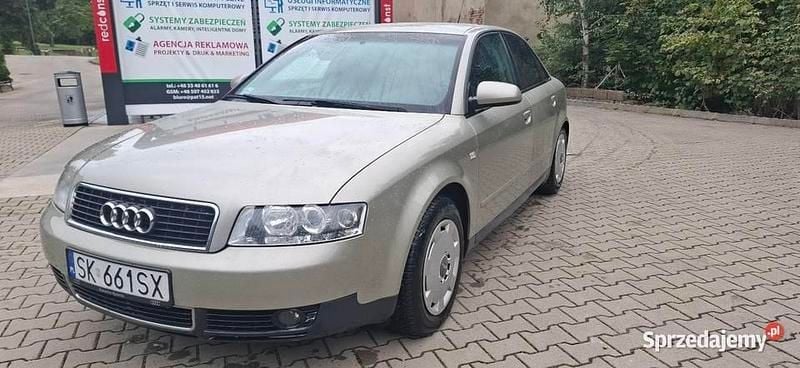 Srebrny Używany 2002 Audi A4 Sedan/Limuzyna | 5690 zł (Uczciwa cena) - Obraz 1/4