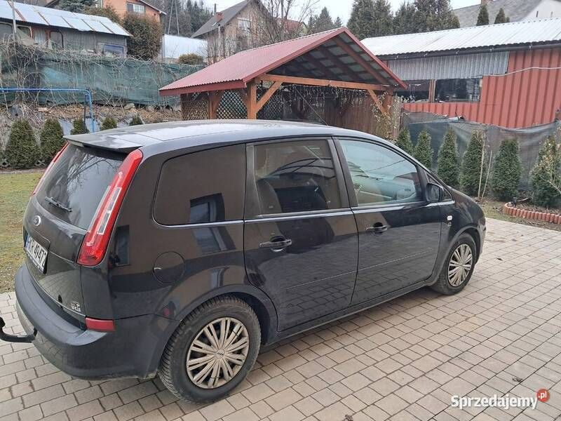 Czarny Używany 2010 Ford C-MAX Minivan | 9600 zł (Uczciwa cena) - Obraz 1/4