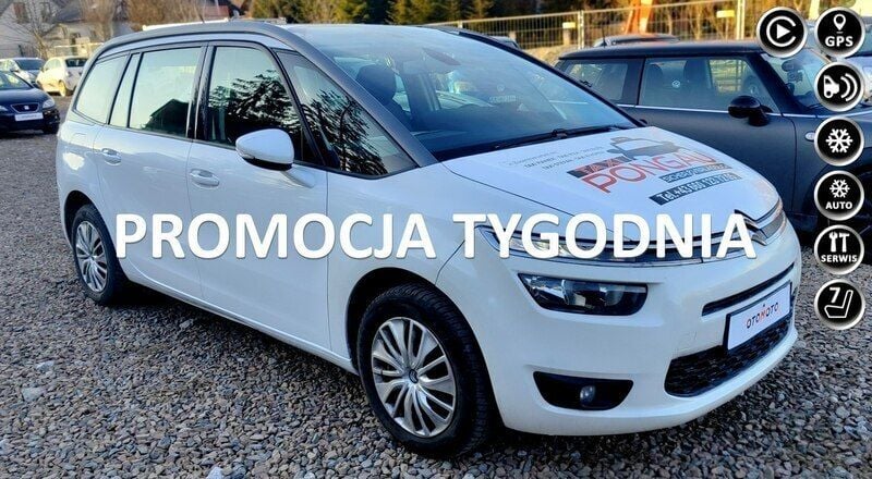 Biały Używany 2015 Citroën Grand C4 Picasso Minivan | 16 900 zł (Super Cena) - Obraz 1/4