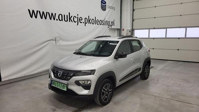 Srebrny (metalik) Używany 2022 Dacia Spring Hatchback | 26 000 zł - Obraz 1/4