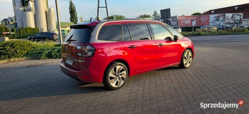 Czerwony Używany 2015 Citroën C4 Minivan | 28 000 zł - Obraz 1/4