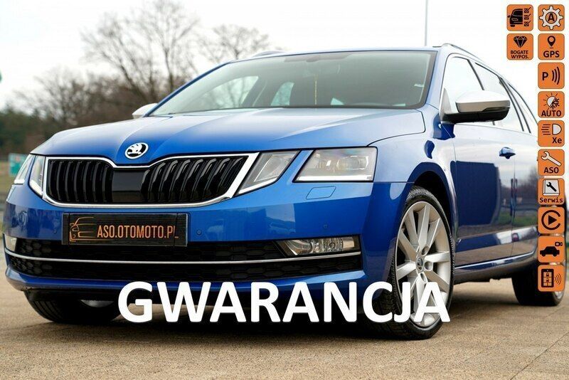 Niebieski (metalik) Używany 2019 Skoda Octavia Sedan/Limuzyna | 71 301 zł (Dobra cena) - Obraz 1/4