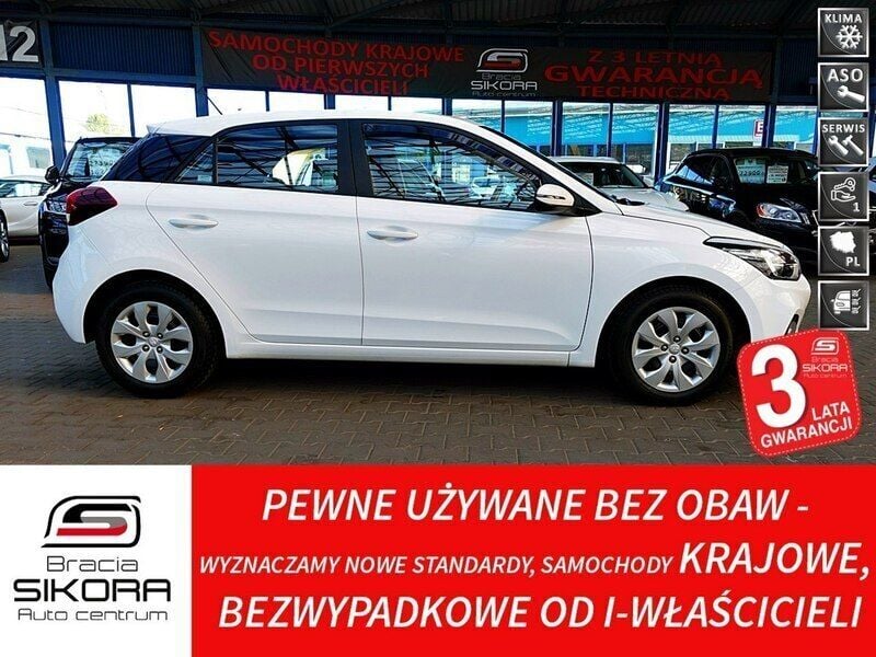 Biały Używany 2019 Hyundai i20 Hatchback | 48 900 zł (Drogi) - Obraz 1/4