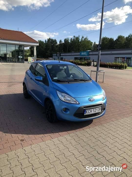 Niebieski Używany 2010 Ford Ka Titanium Hatchback | 11 500 zł (Uczciwa cena) - Obraz 1/4